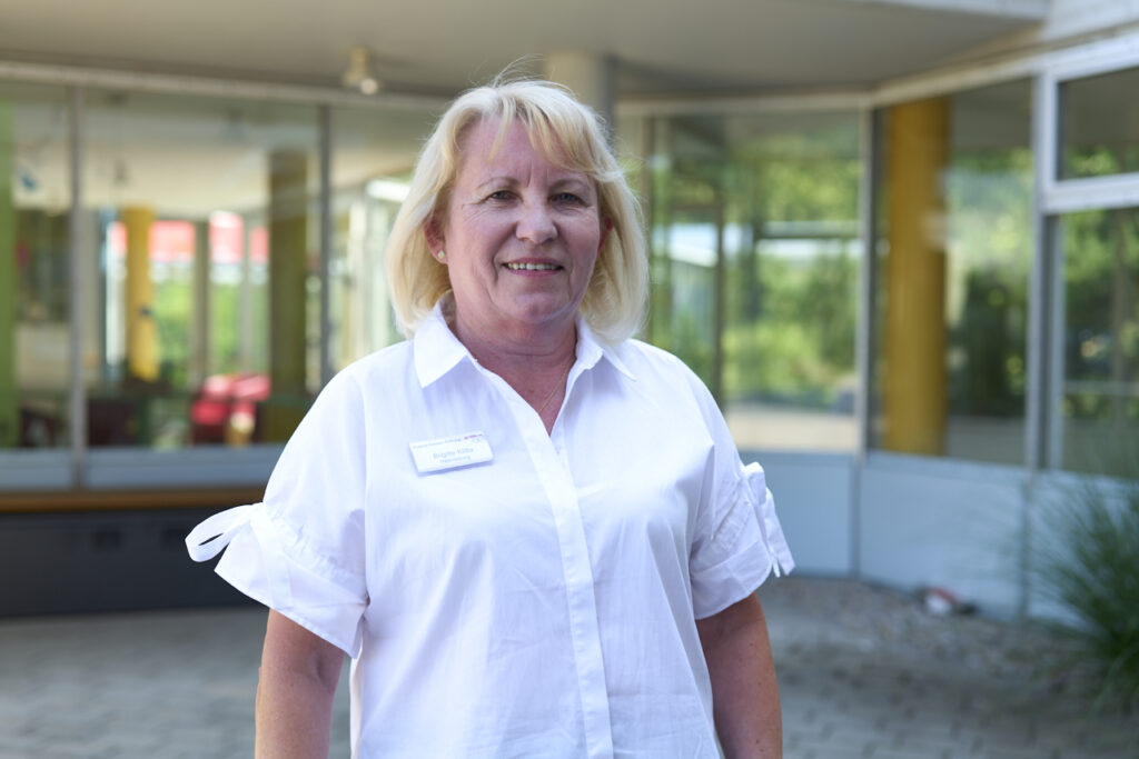 Bild der Leiterin, Frau Klitta
